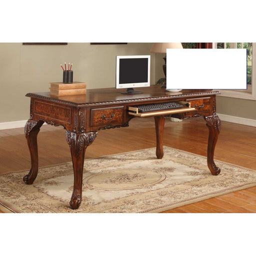 Mariano Furniture - CD100 Computer Desk in Walnut - BM-CD100 - GreatFurnitureDeal