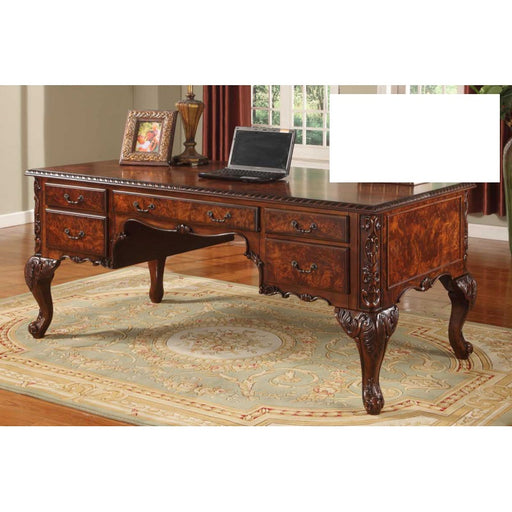 Mariano Furniture - CD120 Computer Desk in Walnut - BM-CD120 - GreatFurnitureDeal