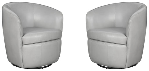 Parker Living - Barolo Swivel Club Chair in Steamboat Ice (Set of 2) - SBAR#912S-2-STIC - GreatFurnitureDeal