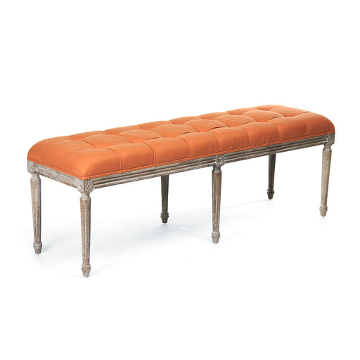Zentique - Louis Tufted Bench - CFH034-3 E272 S - GreatFurnitureDeal