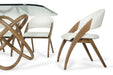 VIG Furniture - Modrest Lucas Mid-Century Cream & Walnut Dining Chairs (set of 2) - VGCSCH-16029-CRM - GreatFurnitureDeal