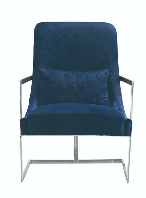 American Eagle Furniture - CH-Z002 - Accent Chair in Dark Blue - CH-Z002 - GreatFurnitureDeal