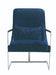 American Eagle Furniture - CH-Z002 - Accent Chair in Dark Blue - CH-Z002 - GreatFurnitureDeal