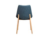 VIG Furniture - Modrest Chrissy Modern Blue Fabric Dining Chair (Set of 2) - VGTSBLOOM-BLUE-DC - GreatFurnitureDeal