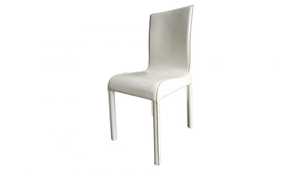 American Eagle Furniture - C05 White PU Dining Chair (Set of 2) - CK-C05-W