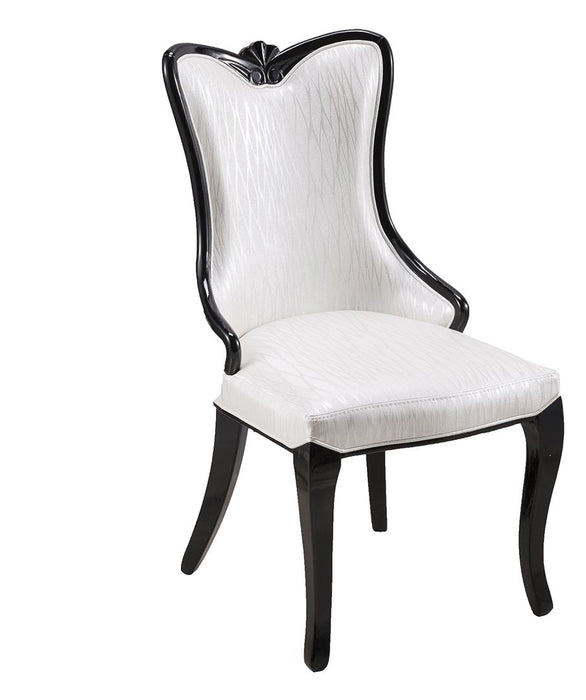 American Eagle Furniture - H1336 White PU Dining Chair - Set of 2 - CK-H1336-W - GreatFurnitureDeal