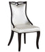 American Eagle Furniture - H1212 White PU Dining Chair - Set of 2 - CK-H1212-W - GreatFurnitureDeal