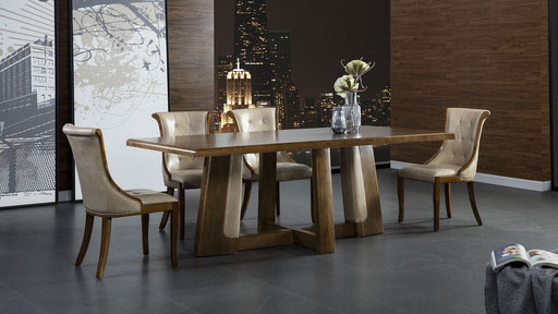 American Eagle Furniture - H821 Light Tan Dining Chair - Set of 2 - CK-H821 - GreatFurnitureDeal