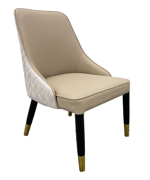 American Eagle Furniture - H9901 Light Tan and Ivory Dining Chair (Set of 2) - CK-H9901 - GreatFurnitureDeal