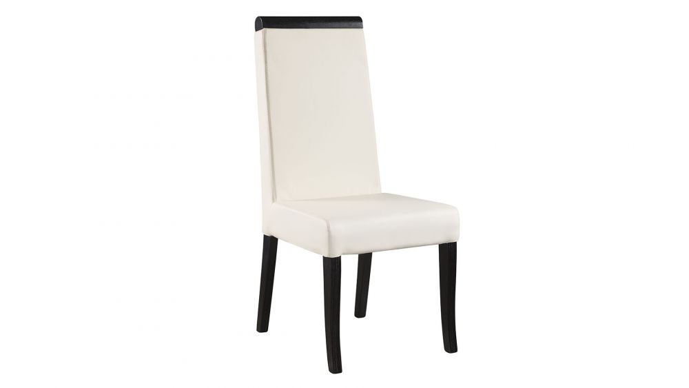 American Eagle Furniture - M241 Ivory PU Dining Chair (Set of 2) - CK-M241-IV - GreatFurnitureDeal
