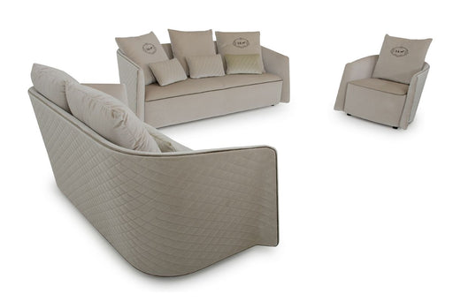 VIG Furniture - A&X Talin Modern Beige Fabric Sofa Set - VGUNCK006 - GreatFurnitureDeal