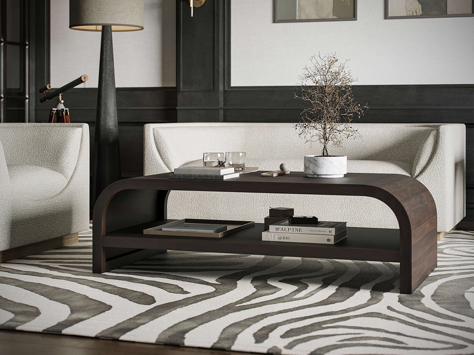 Bramble - Vannes Coffee Table w/ Shelf - BR-28272 - GreatFurnitureDeal