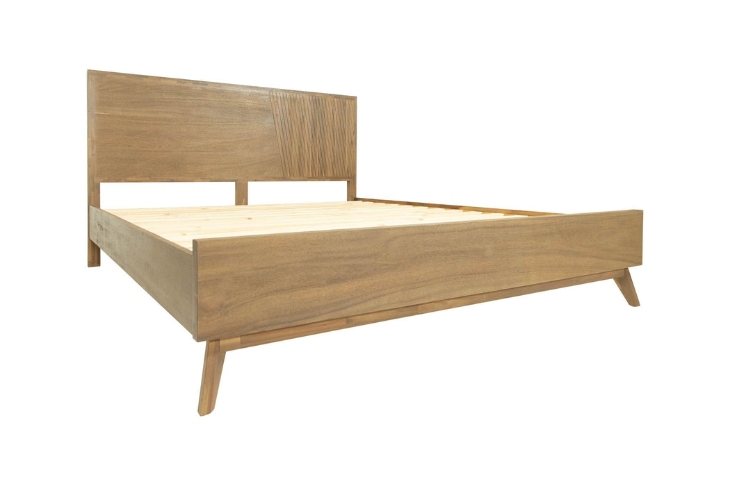 VIG Furniture - Modrest Haven Modern Grey Fabric Eastern King Bed - VGWDWIN-USQB-BED-EK - GreatFurnitureDeal
