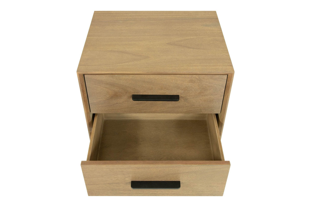 VIG Furniture - Modrest Claire Contemporary Walnut NIghtstand - VGWDWIN-NST02-NS