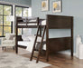 Furniture of America - Stamos Full Bunk Bed in Walnut - CM-BK658WN-FF-BED - GreatFurnitureDeal