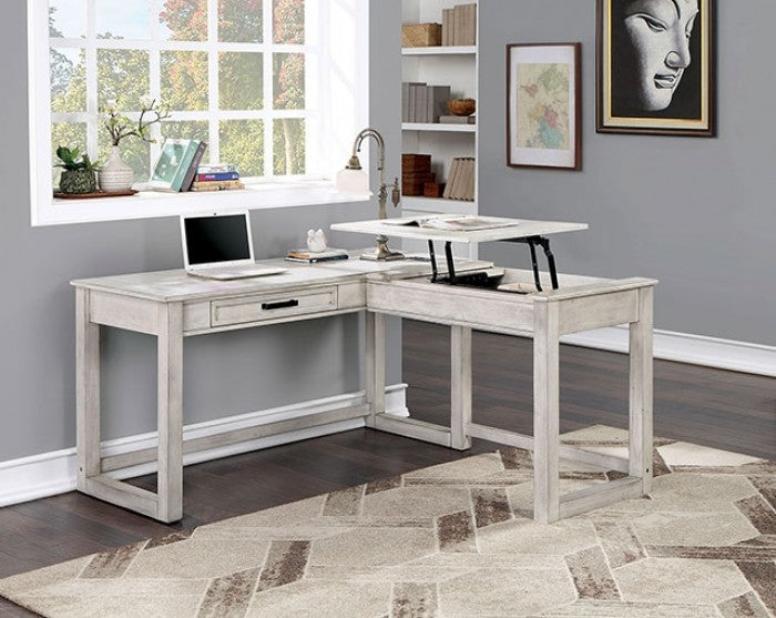 Furniture of America - Galarga Computer Desk - CM-DK418WH - GreatFurnitureDeal