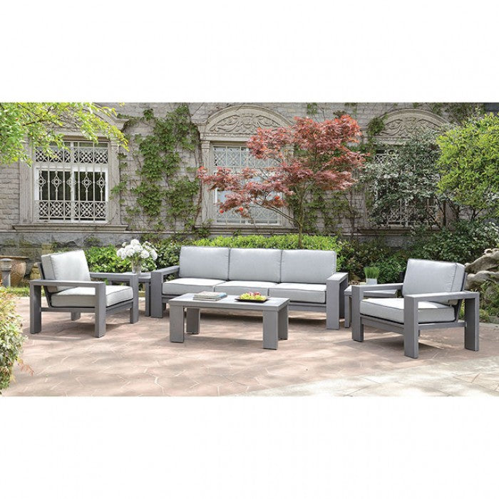 Furniture of America - Ballyshannon Sofa in Gray - CM-OS1883-SF