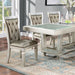 Furniture of America - Adelina Dining Table in Champagne - CM3158T-TABLE - GreatFurnitureDeal