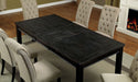 Furniture of America - Nerissa 7 Piece Dining Table Set in Antique Black - CM3840T-TABLE-7SET - GreatFurnitureDeal