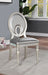 Furniture of America - Cathalina Side Chair in Silver (Set of 2) - CM3541SV-SC-2PK - GreatFurnitureDeal