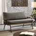Furniture of America - Santiago Loveseat in Brown - CM6077-LV - GreatFurnitureDeal
