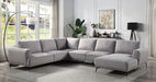 Furniture of America - Laufen Sectional in Gray - CM6745GY - GreatFurnitureDeal