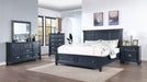 Furniture of America - Manzanillo 7 Piece Eastern King Bedroom Set in Slate Blue - CM7470BL-EK-7SET - GreatFurnitureDeal