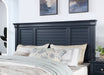 Furniture of America - Manzanillo 7 Piece Eastern King Bedroom Set in Slate Blue - CM7470BL-EK-7SET - GreatFurnitureDeal