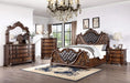 Furniture of America - Esparanza Dresser with Mirror in Brown Cherry - CM7478CH-DM - GreatFurnitureDeal