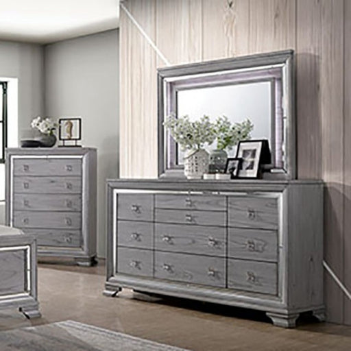 Furniture of America - Cayla Dresser in Gray - CM7579D - GreatFurnitureDeal