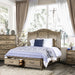 Furniture of America - Belgrade Queen Bed in Natural Tone - CM7613-Q - GreatFurnitureDeal