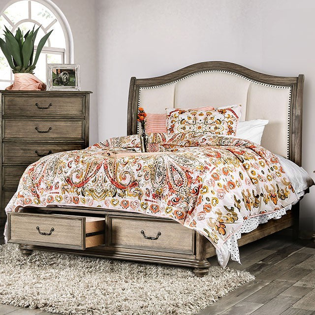 Furniture of America - Belgrade Queen Bed in Natural Tone - CM7614 - GreatFurnitureDeal