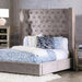 Furniture of America - Rosabelle Eastern King Bed in Gray - CM7669GY-EK - GreatFurnitureDeal