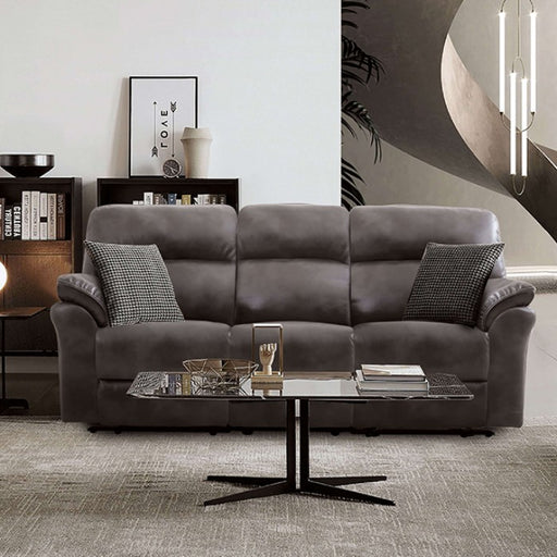 Furniture of America - Josias 3 Piece Living Room Set in Dark Gray - CM9908DG-SF-3SET - GreatFurnitureDeal