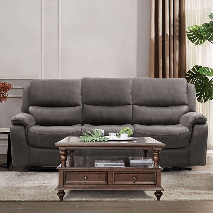 Furniture of America - Henricus 2 Piece Living Room Set in Dark Gray - CM9911DG-SF-2SET - GreatFurnitureDeal