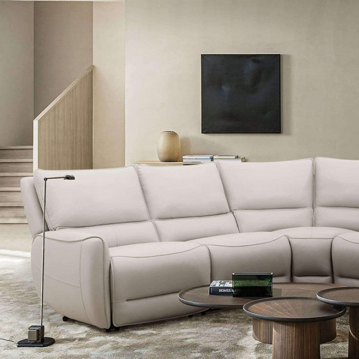 Furniture of America - Hestia Sectional in Beige - CM9920ST-SECT-PM