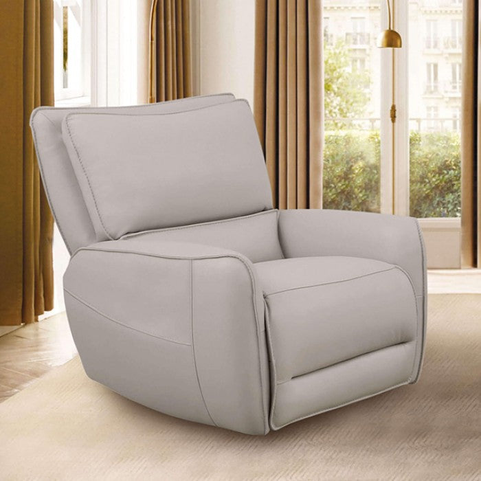 Furniture of America - Phineas Power Recliner in Beige - CM9921ST-CH-PM