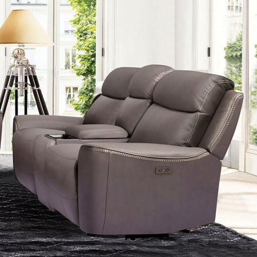 Furniture of America - Artemia Power Loveseat in Gray - CM9922GY-LV-PM-PK - GreatFurnitureDeal