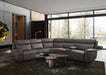 Furniture of America - Edmondus Sectional in Dark Gray - CM9923GY-SECT-PM - GreatFurnitureDeal