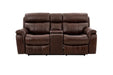 Furniture of America - Antenor Power Loveseat in Brown - CM9926MB-LV-PM-PK - GreatFurnitureDeal