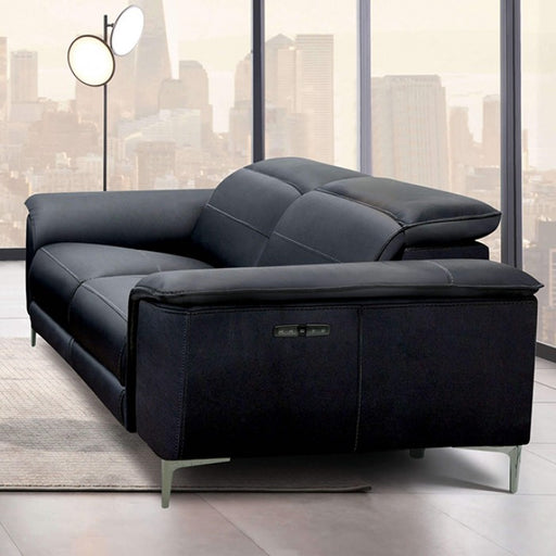 Furniture of America - Ascona Power Loveseat in Black - CM9927BK-LV-PM - GreatFurnitureDeal