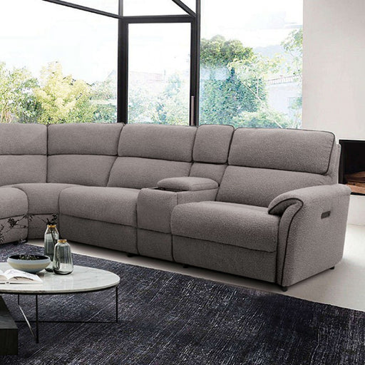 Furniture of America - Osanna Sectional in Warm Gray - CM9928SM-SECT-PM - GreatFurnitureDeal