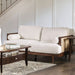 Furniture of America - Alesund 3 Piece Living Room Set in Beige/Walnut - CM9982-SF-3SET - GreatFurnitureDeal