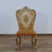 European Furniture - Saint Germain Dining Side Chair in Light Gold & Antique Silver (Set of 2) - 35550SC - GreatFurnitureDeal