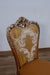 European Furniture - Saint Germain Dining Side Chair in Light Gold & Antique Silver (Set of 2) - 35550SC - GreatFurnitureDeal
