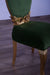 European Furniture - Luxor Luxury Side Chair in Green - Set of 2 - 68582EM-SC - GreatFurnitureDeal