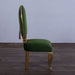 European Furniture - Luxor Luxury Side Chair in Green - Set of 2 - 68582EM-SC - GreatFurnitureDeal