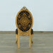 European Furniture - Emperador Side Chair Set of 2 in Black and Gold - 42034-SC - GreatFurnitureDeal