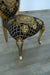 European Furniture - Emperador Side Chair Set of 2 in Black and Gold - 42034-SC - GreatFurnitureDeal