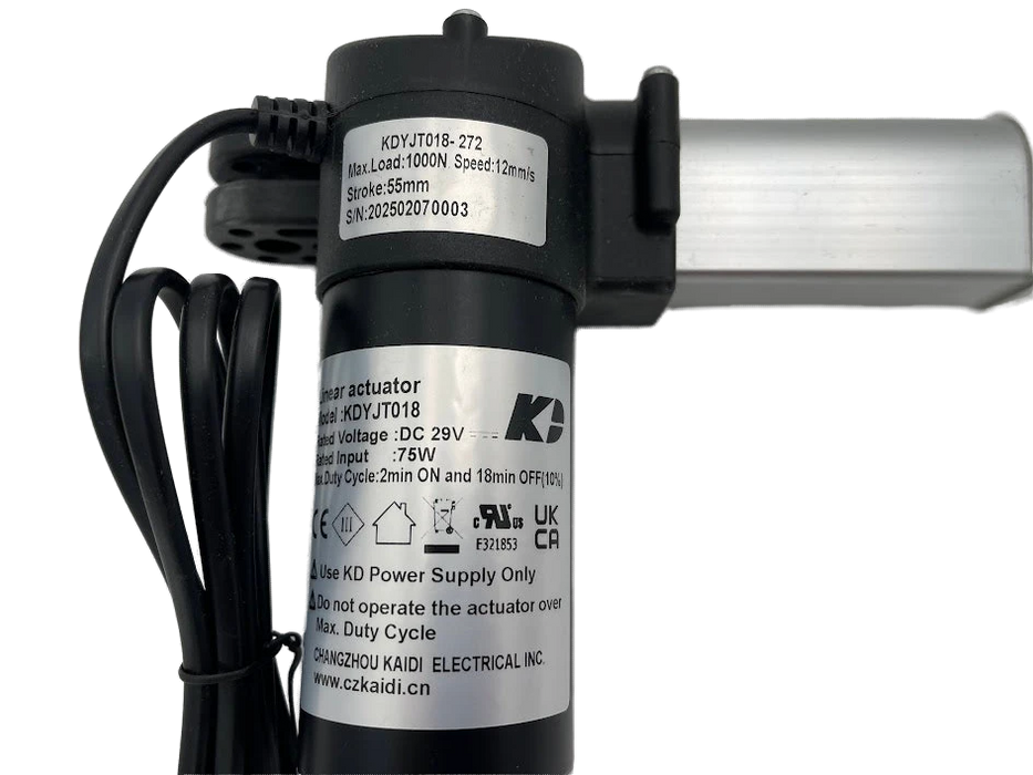 Ashley / Franklin Furniture - Power Reclining Chair with Headrest, Lumbar & Recline Replacement Motor - KDYJT018-272 - GreatFurnitureDeal